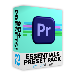 Essentials Preset Pack for Premiere Pro